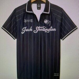Disney The Nightmare Before Christmas Jack Skellington Striped Soccer Jersey